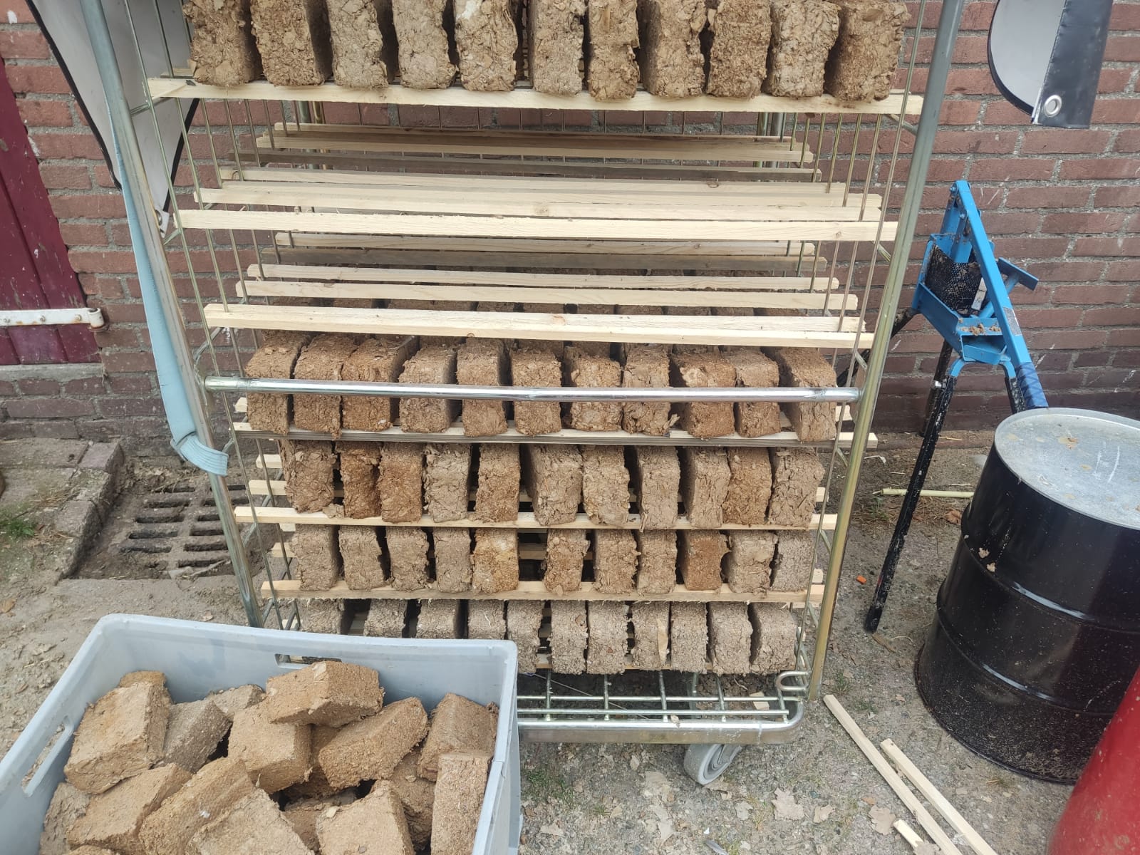 Paper Briquettes