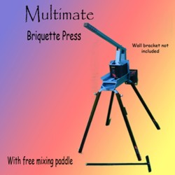 Multimate MK-II paper briquette Press