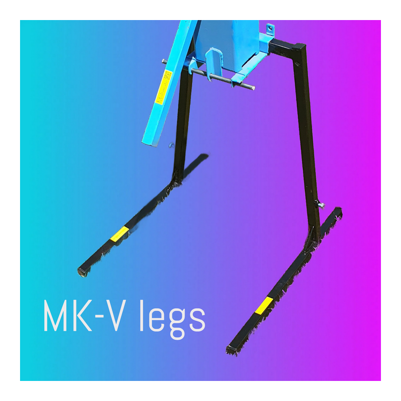 Legs for the MK-V press